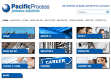 Tablet Screenshot of pacificprocess.co.nz